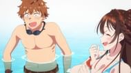 Kazuya and Chizuru, as seen in the episode (Image via TMS Entertainment)